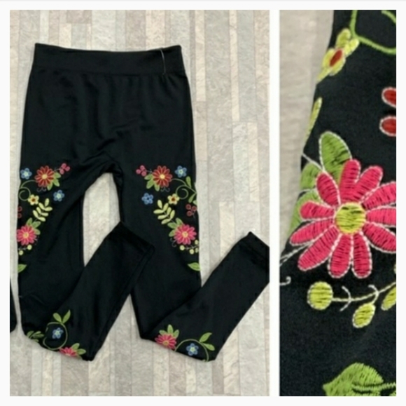 angel + premium Zoe embroidered leggings NWT - Picture 6 of 11